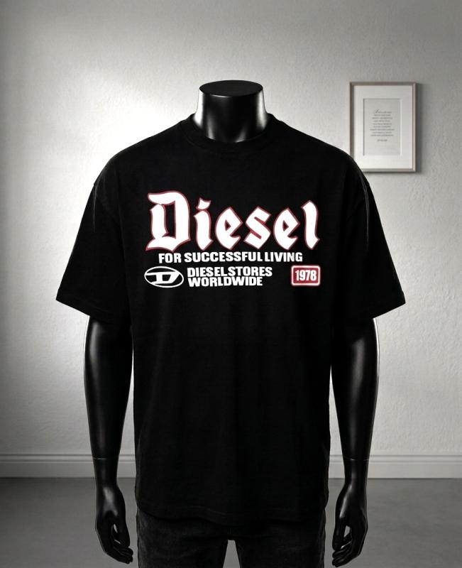 Diesel T-Shirt Black 01