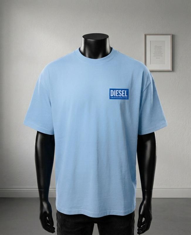 Diesel T-Shirt Sky-Blue