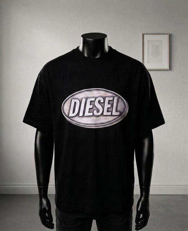 Diesel T-Shirt Black 02