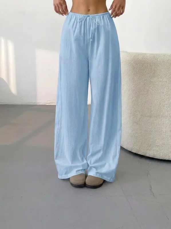 Élan Women's Wide Leg Pants, Sky